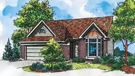 image of cape cod house plan 1517